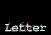 LetterToTheListener